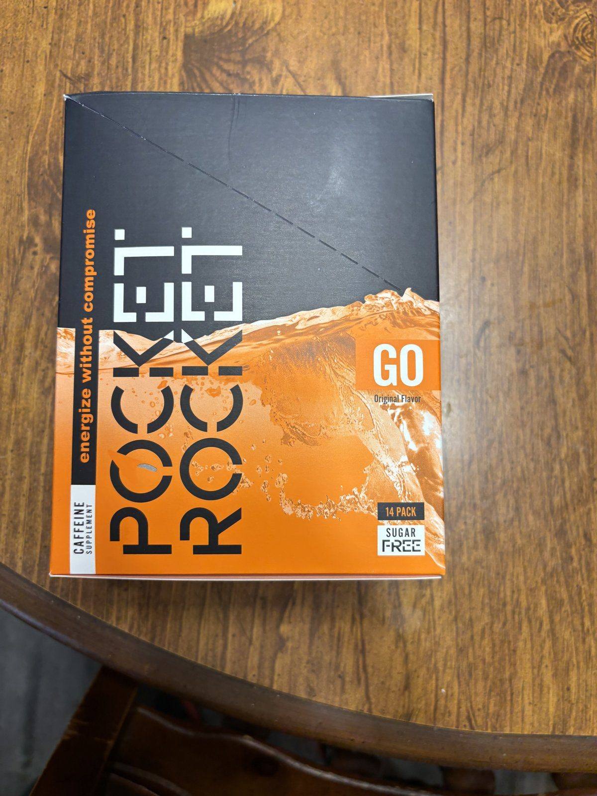 Pocket Rocket GO Caffeine Sticks - 1,250 Cases