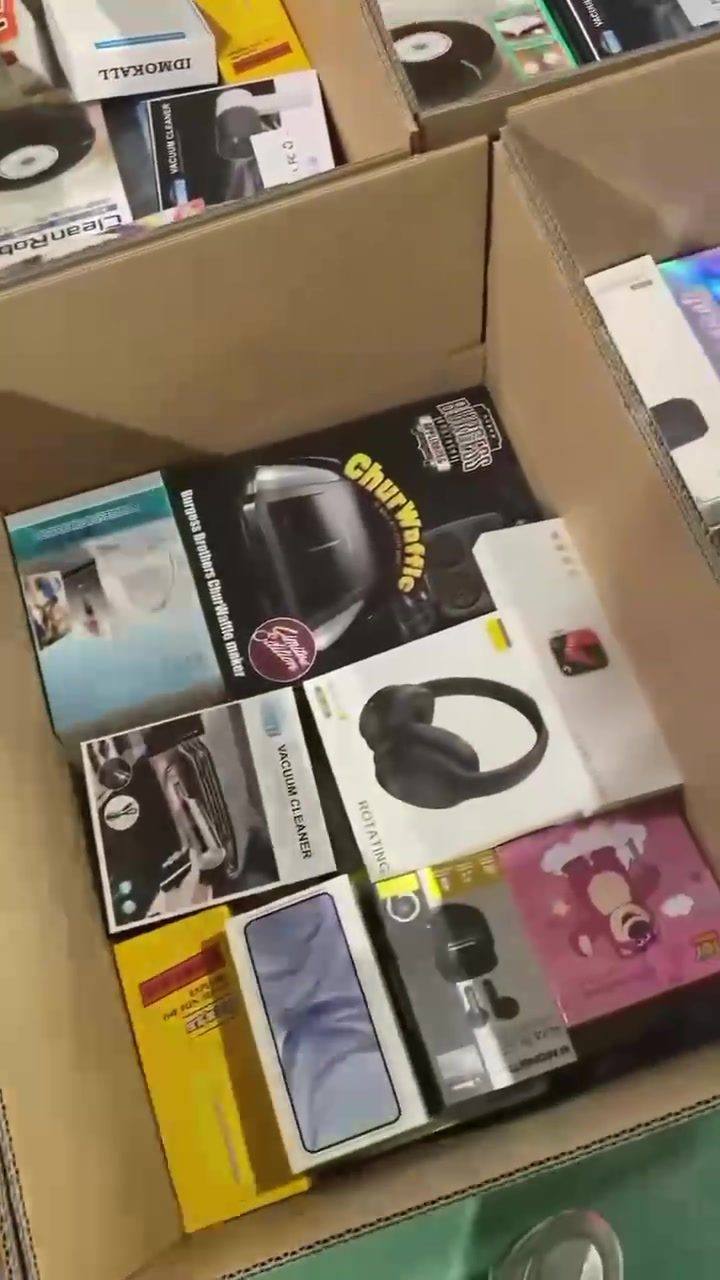 Brand New Electronics Boxes - 30-50 Pieces Per Box (Shipped), photo 1 of 5
